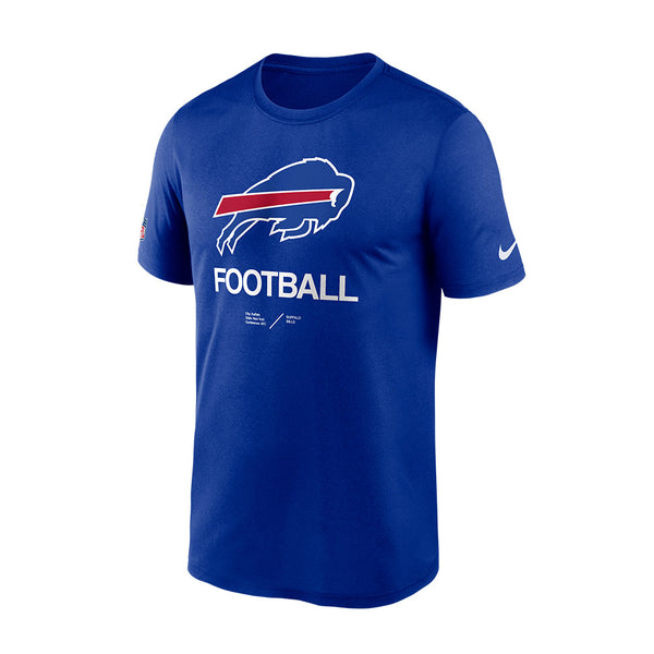 Nike Dri Fit Team Legend T-Shirt in Blue - Front View