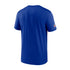 Nike Dri Fit Team Legend T-Shirt in Blue - Back View