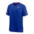 Nike Bills Drifit UV Coach T-Shirt in Blue - Front View