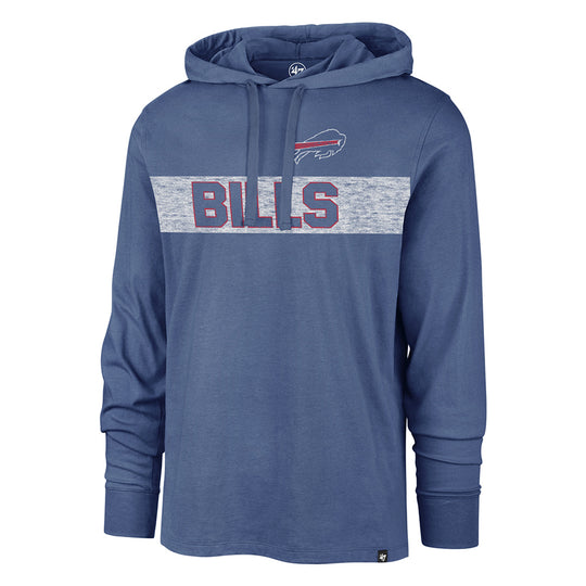 '47 Brand Bills Field Franklin Hooded Long Sleeve T-Shirt | The Bills Store