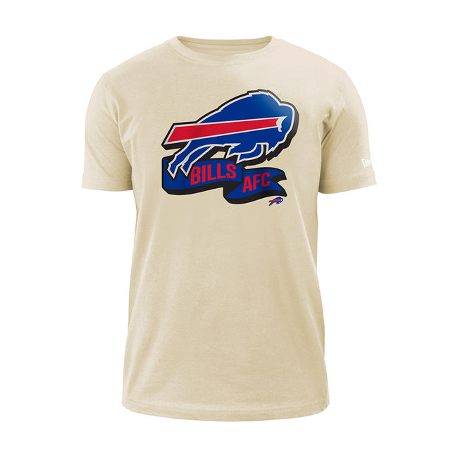 Buffalo Bills Logo Select Black T-Shirt - Size: L, NFL by New Era