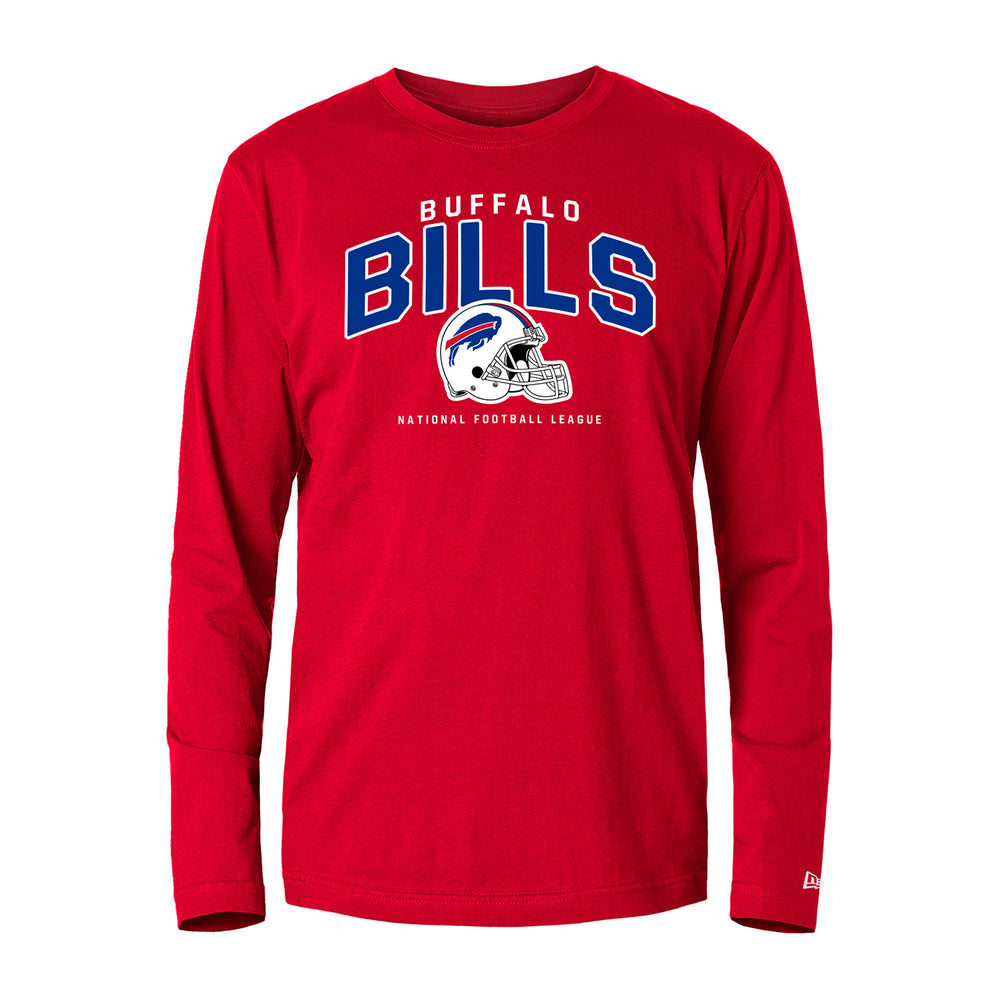 New Era Buffalo Bills Patriotic Letters Gray T-Shirt