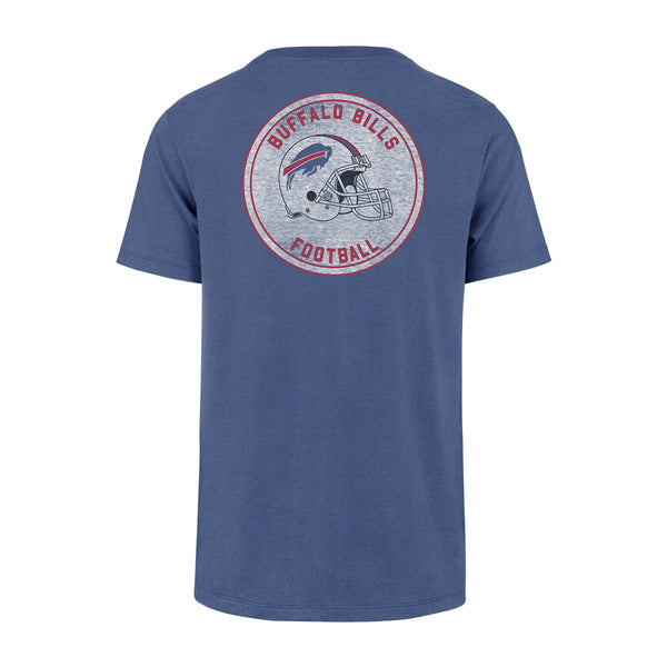 '47 Brand Bills Open Field Team Helmet T-Shirt In Blue - Back View