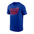 Nike Bills 2022 AFC East Division Champions T-Shirt In Blue - Front View