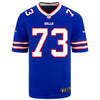 Nike Game Home Dion Dawkins Jersey in Blue - Front View