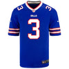 Nike Game Home Damar Hamlin Jersey In Blue - Front View