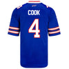 Nike Game Home James Cook Jersey In Blue - Back View