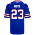 Nike Game Home Micah Hyde Jersey in Blue - Back View