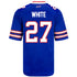Nike Game Home Tre'Davious White Jersey in Blue - Back View