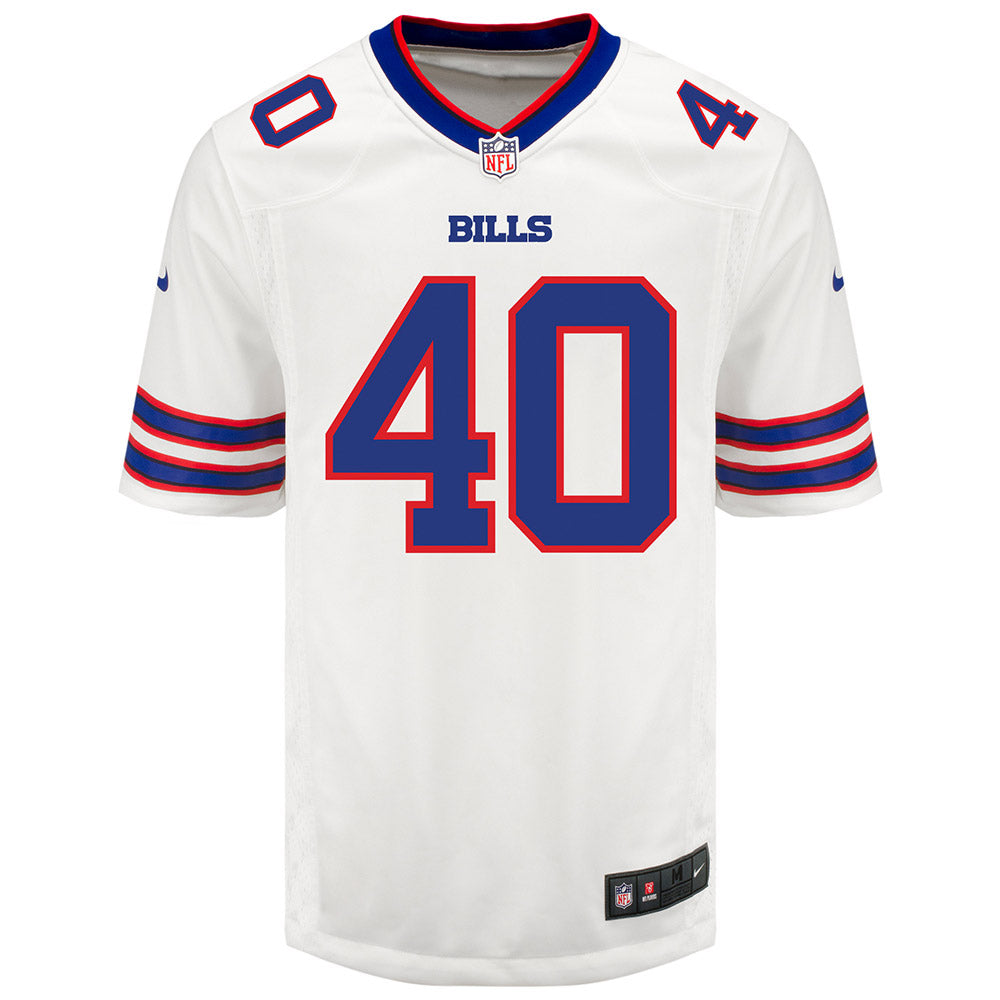 Nike Buffalo Bills No21 Jordan Poyer White Men's Stitched NFL Vapor Untouchable Elite Jersey