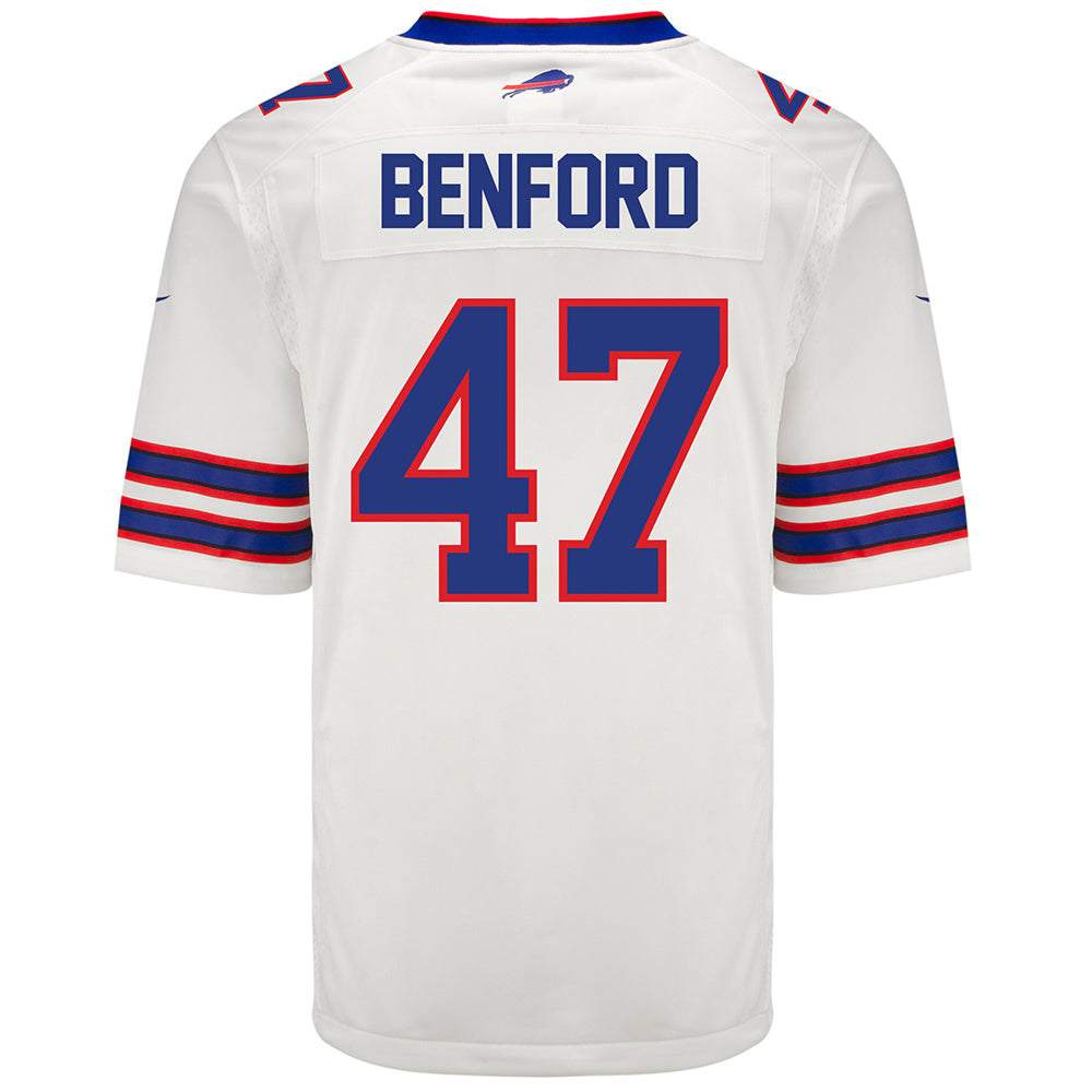 Nike Game Away Christian Benford Buffalo Bills Jersey