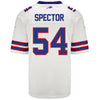 Nike Game Away Baylon Spector Jersey in White - Back View