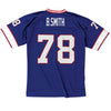 Bruce Smith Buffalo Bills Mitchell & Ness Legacy Replica Jersey in Blue - Back View