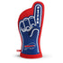 Bills Number One Fan Oven Mit in Blue and Red - Front View