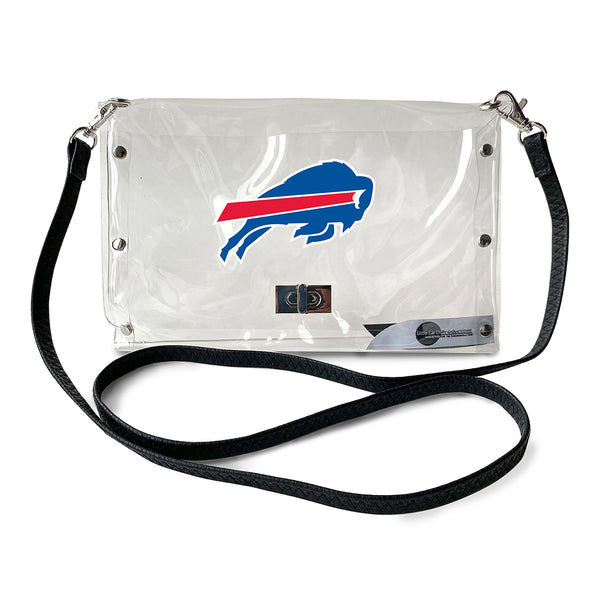 Bills Clear Envelope Purse - Front View