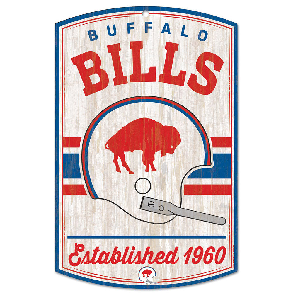 WinCraft Buffalo Bills Throwback Vintage Retro Pennant Flag