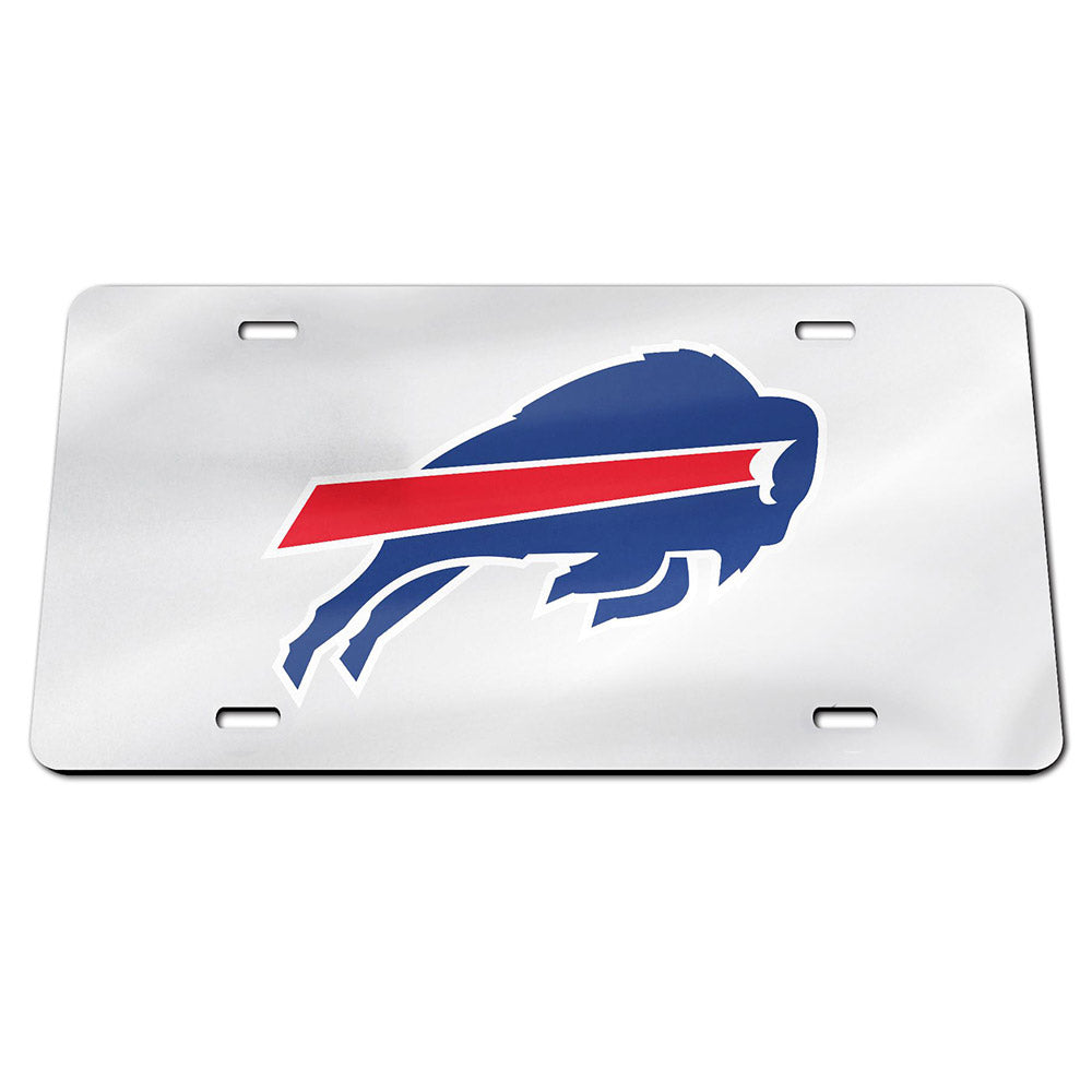 Bills Acrylic License Plate Frame - Front View