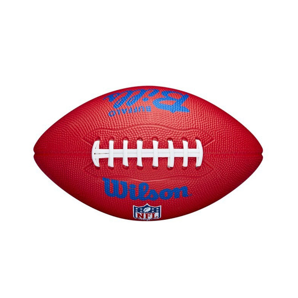 Bills Retro Mini Football in Red and Blue - Top View