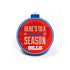 Bills 3D Stadium View Ornament in Red and Blue - Back View