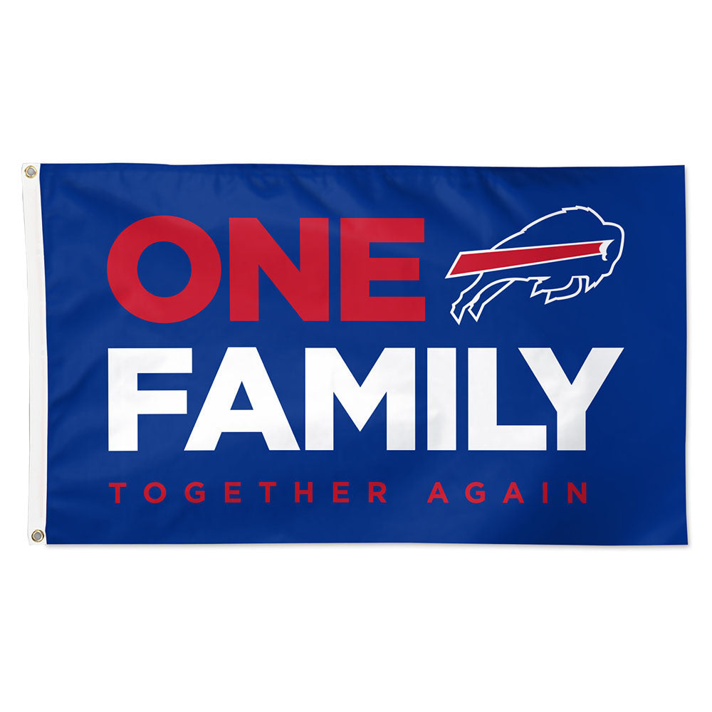 Bills 3x5 One Family Flag