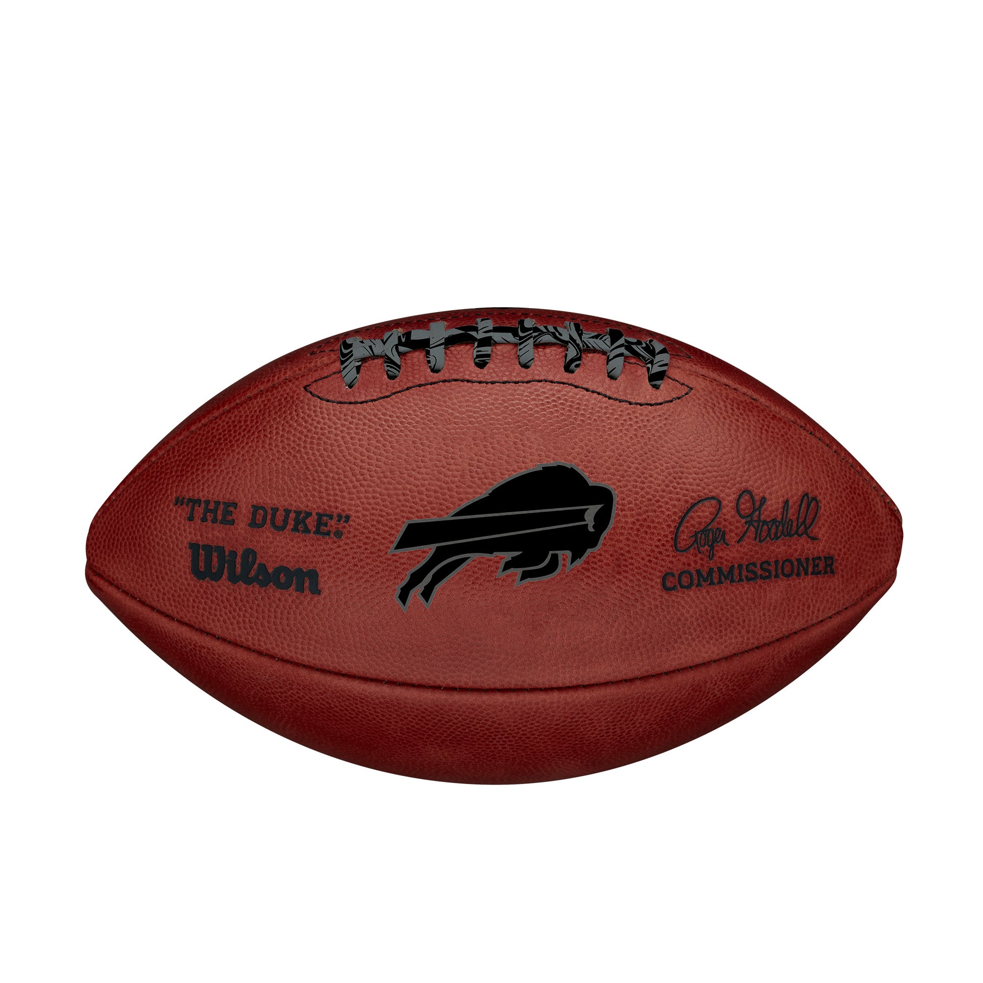 Wilson Bills The Duke Metallic Football in Brown - Front View