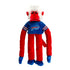 FOCO Bills 27" Monkey Plush in Red and Blue - Front View