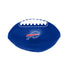 LOGO Brands Bills 4.5" Mini Plush Football in Blue - Front View