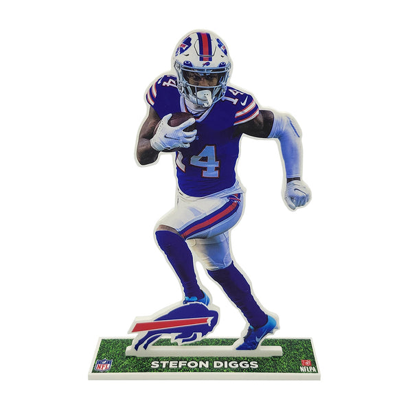 Bills Stefon Diggs Acrylic Standee In Blue & White