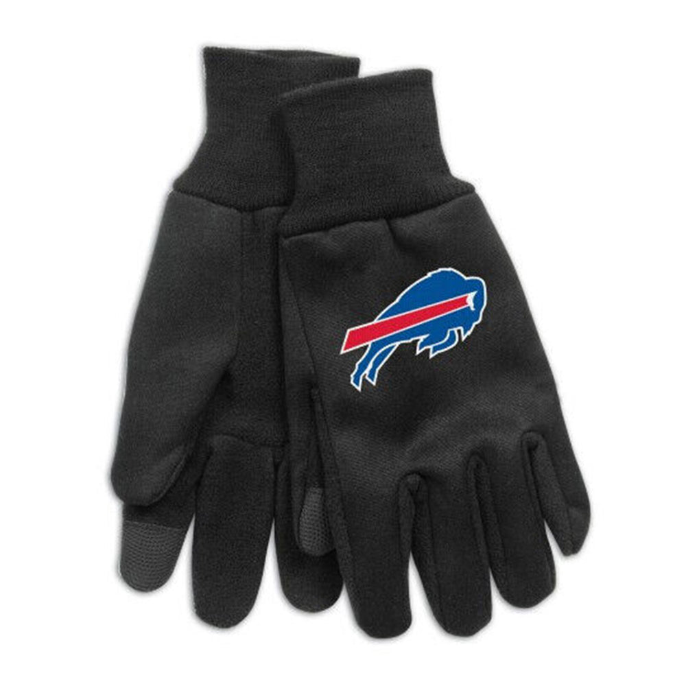 Women's Buffalo Bills Brown Sherpa Lined Gloves