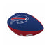 LOGO Brands Bills Pinwheel Junior Football In Blue & Red - Left Side View