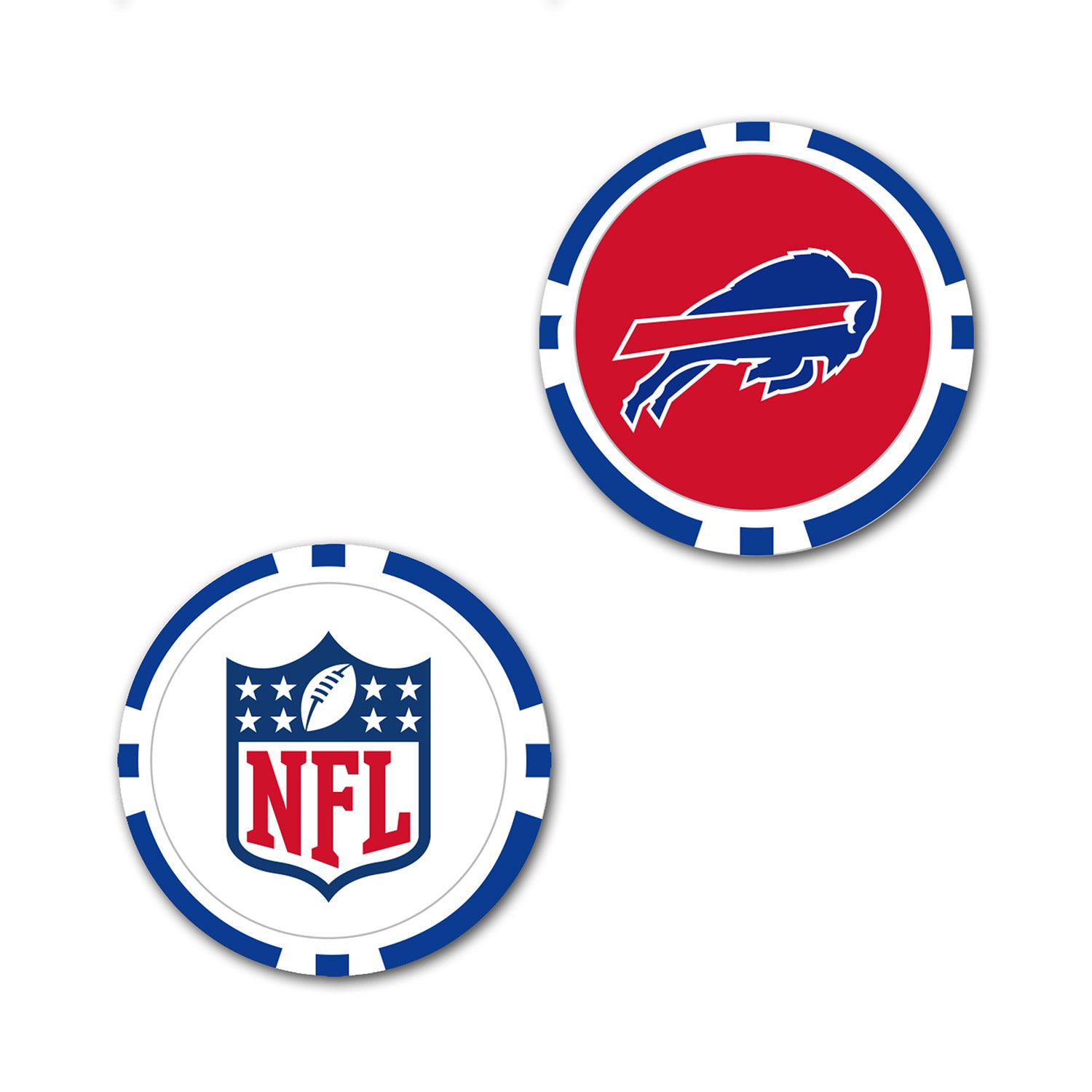 Bills Individual Golf Ball Marker