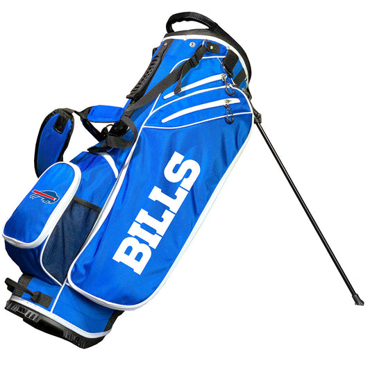 Bills Birdie Stand Golf Bag in Blue - Front View