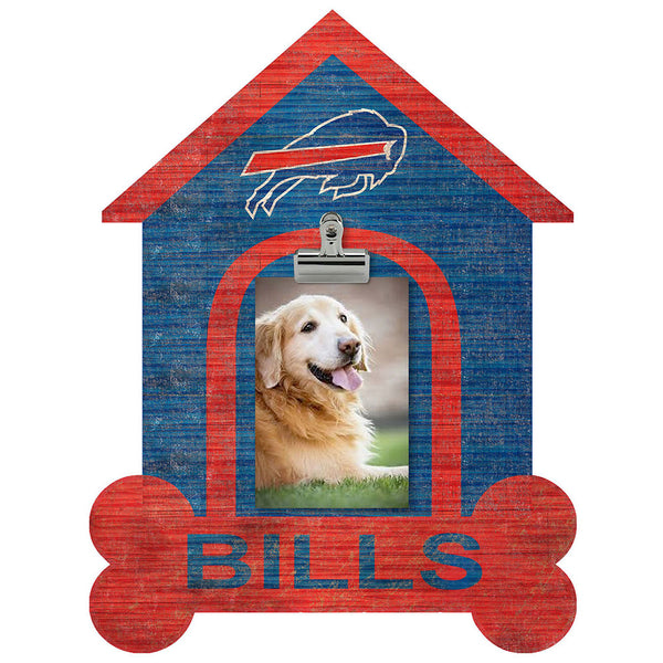 Bills Dog House Frame in Blue and Red - Front View