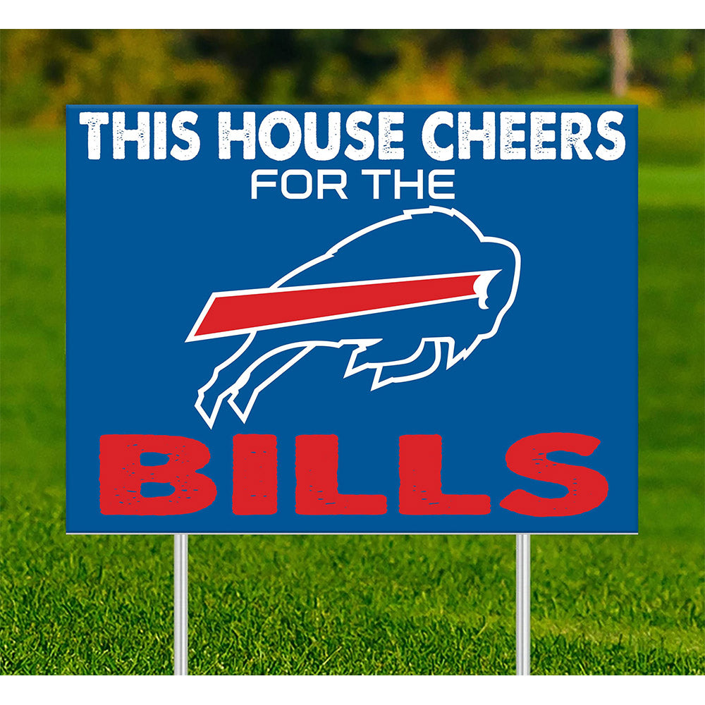 Buffalo Bills 11'' x 19'' Distressed Flag Sign