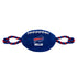 Bills Nylon Football Pet Toy in Blue - Front View