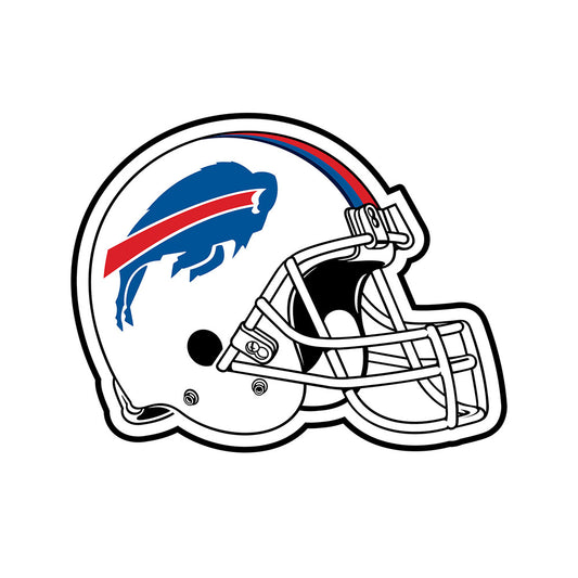 Bills Helmet Mat in White - Right View