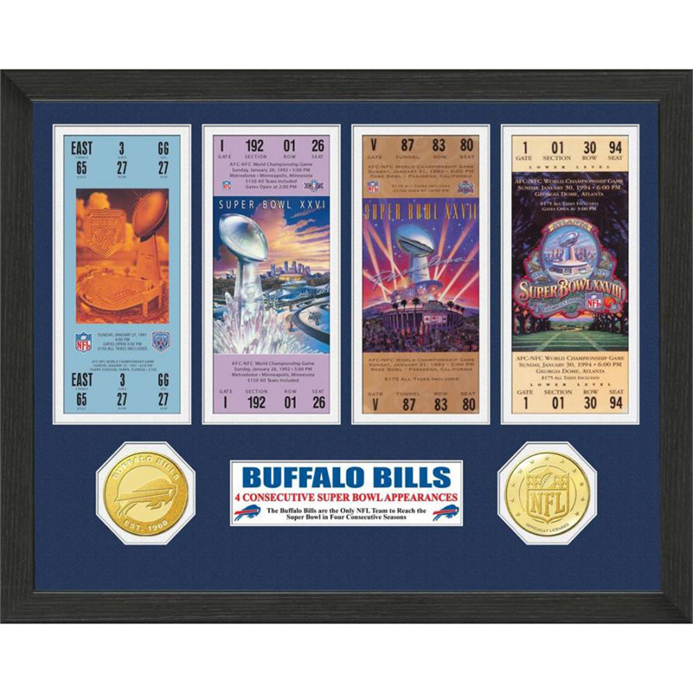 Josh Allen Buffalo Bills Highland Mint 12'' x 15'' Dynamo