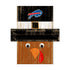 Bills Turkey Sign in Black, White and Brown - Front View