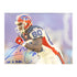 Eric Moulds Signed Running Full Speed with Let's Go Buffalo 11x14 Photo - Front View