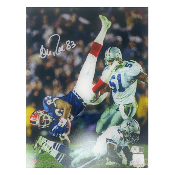 Andre Reed Signed Diving Catch vs Cowboys 11X14 Photo