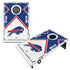 Victory Tailgate Bills Baggo in White and Blue - Top View
