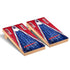 Victory Tailgate Bills Cornhole Premium in Red, White and Blue - Top View