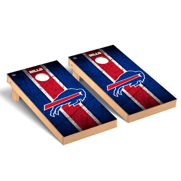 Victory Tailgate Bills Cornhole Premium in Red, White and Blue - Top View