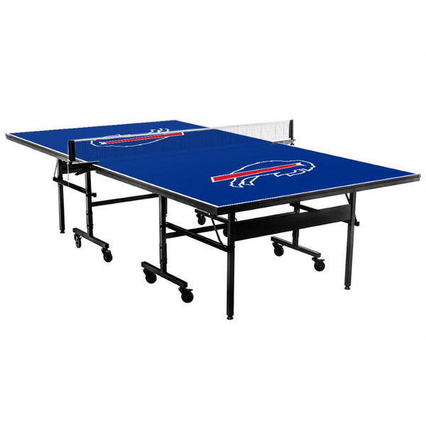 Victory Tailgate Bills Table Tennis in Blue - Front Right View