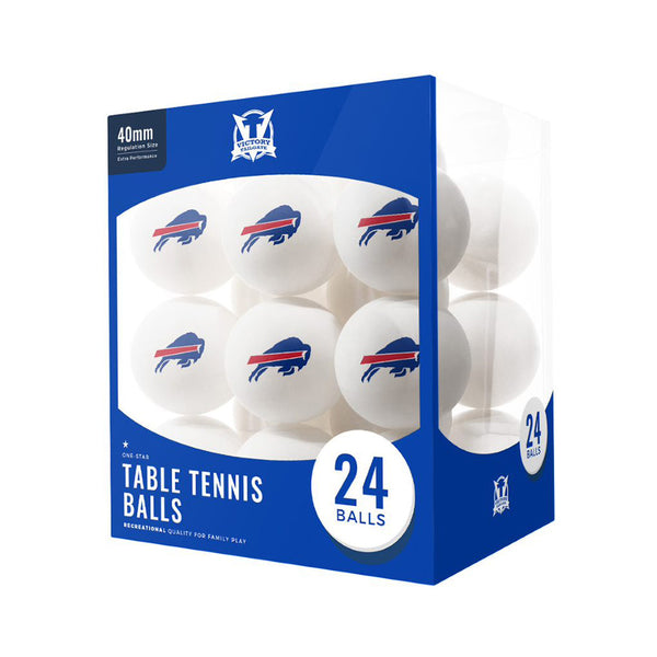 Victory Tailgate Bills Table Tennis Balls - Box Front View