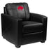 Dreamseat Bills Silver Club Chair with  Secondary Logo in Black - Front Right View