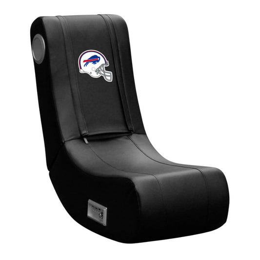 Dreamseat Bills Game Rocker 100 with  Helmet Logo in Black - Front Right View