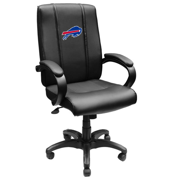 Dreamseat Bills Office Chair 1000 with  Primary Logo in Black - Front Right View