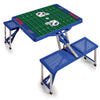 Picnic Time Bills Portable Folding Table with Seats - Unfolded