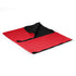 Picnic Time Bills Outdoor Picnic Blanket Tote in Black and Red - Unfolded View